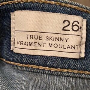 Gap mid rise skinny jeans size 26